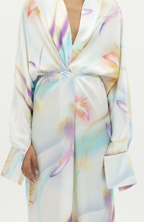 Plumage Kimono Dress by Aeraki